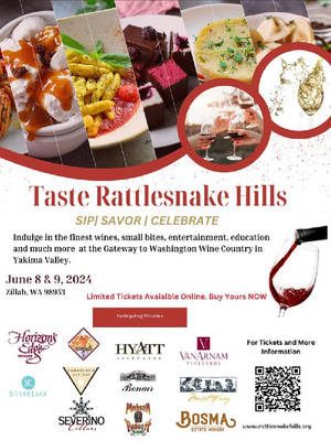 June 8-9: Taste Rattlesnake Hills