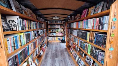 April 27: The Traveling Book Bus
